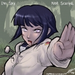I am shy not scared